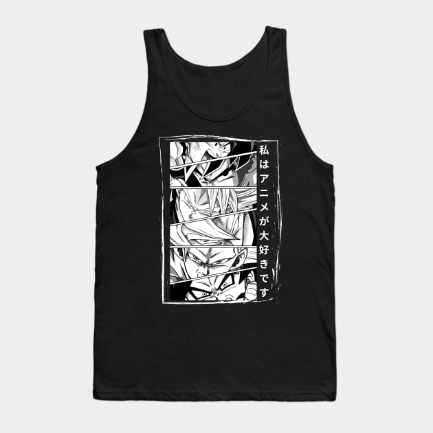 I love anime Tank Top by monicasareen